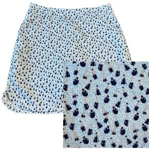 PETER MILLAR Alice Petal Hem Skort Skirt Champagne Drink Party Golf Tennis Large